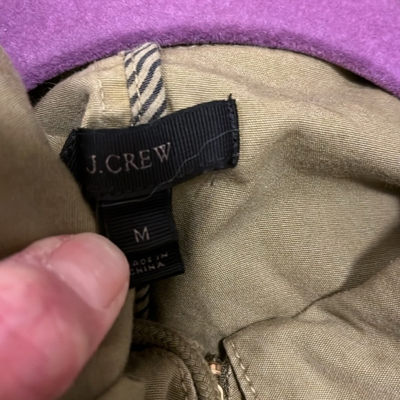 J Crew army jacket size medium - Picture 2 of 4